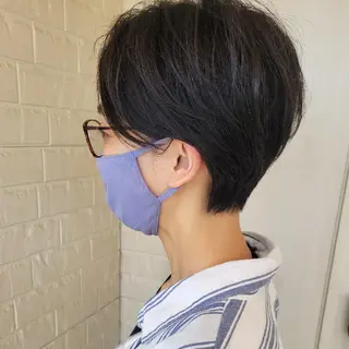 ショート 清水 沙織のヘアスタイル