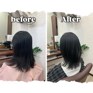 ミディアム Naka haraのヘアスタイル