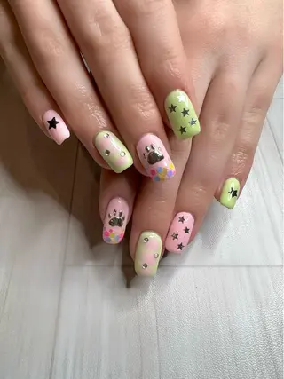 ネイル 種爪 たねつめのネイルデザイン