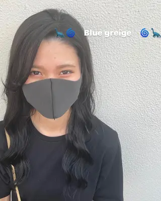 ロング カラー パーマ ヘアアレンジ メンズ キッズ ネイル マツエク・マツパ 透明感カラー・レイヤ ー🎀amika🎀のヘアスタイル