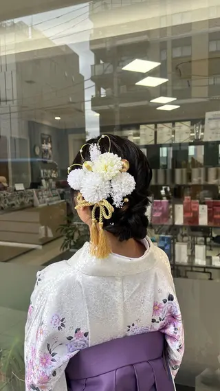 ミディアム ヘアセット/艶カラー emi🍒のヘアスタイル