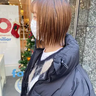 ショート カラー マンツーマン半個室 tamuraのヘアスタイル