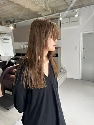 ロング natsumi zenshoのヘアスタイル