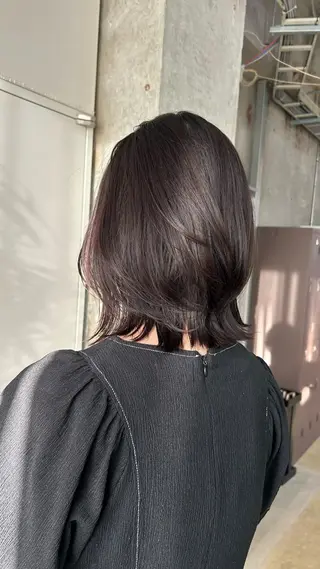 ミディアム カラー 髪質改善カラー🦋 レイヤー/ナカネのヘアスタイル
