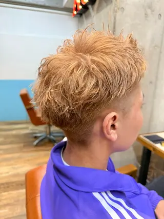 ショート ヘアアレンジ メンズ レイヤー/髪質改善/ メンズ/北 啓吾のヘアスタイル