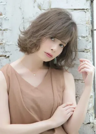 ミディアム 🌟モテ髪ショート 🌟店長 津賀涼のヘアスタイル