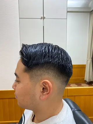 ショート メンズ 森　敦生👑 メンズカット＆パーマのヘアスタイル