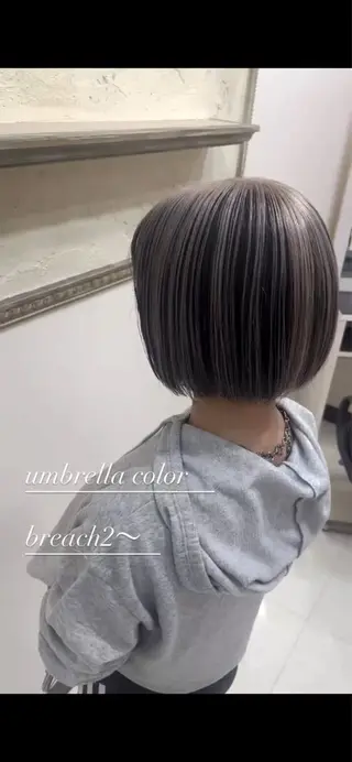 カラー 西村 遼馬のヘアスタイル