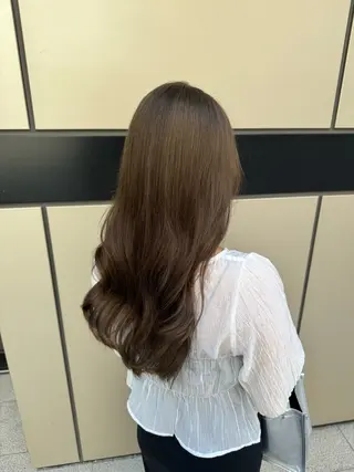 ロング 縮毛矯正/ボブ✨ 𝑨𝒀𝑼🎀のヘアスタイル