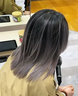 ミディアム 宇野愛華∕ パーマスタイルのヘアスタイル