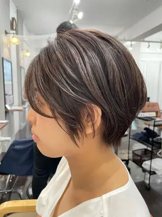 ショート 【店長】ショート 似合わせ🦩相羽里美のヘアスタイル