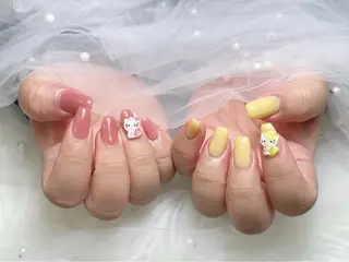 ネイル Eclat〔ｴｸﾗ〕 MOEKA𝜗𝜚*のネイルデザイン