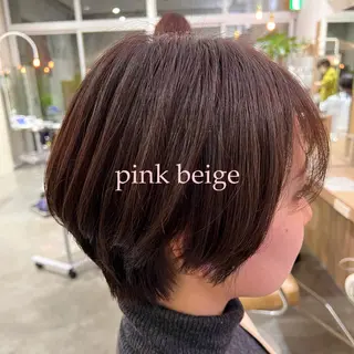 ショート カラー 🌷ショートレイヤー ヘッドスパ🌷鈴木のヘアスタイル