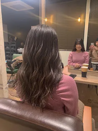 セミロング 山﨑 大二郎のヘアスタイル