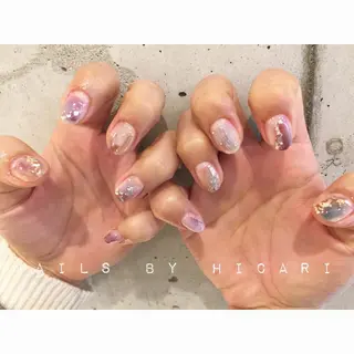 カラー ネイル マツエク・マツパ illum hicariのネイルデザイン