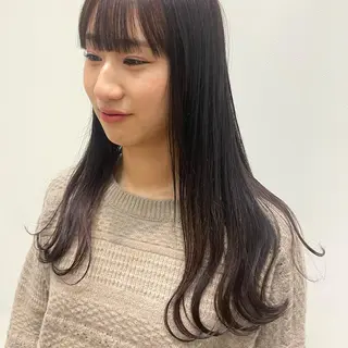 ロング カラー recipe 黒木 彩那のヘアスタイル