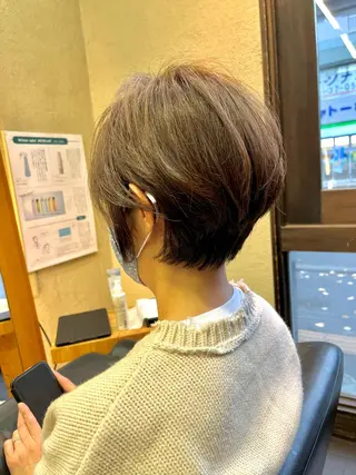 ショート 大渕 滉平のヘアスタイル