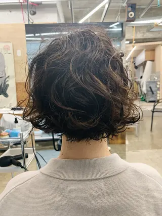 ショート パーマ 🌈前田 潤 /ショート/レイヤーのヘアスタイル