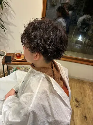 パーマ メンズ 清水 美香のヘアスタイル