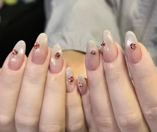 ネイル By moonネイル 🌷ワンホン/韓国風のネイルデザイン