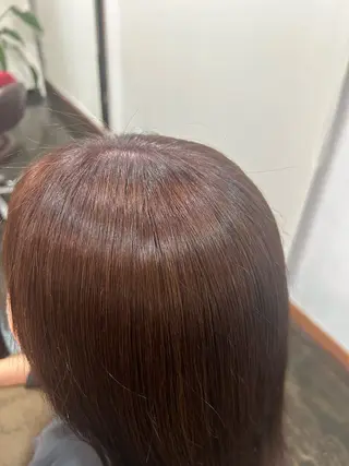 セミロング カラー 康本将輝 ♦️髪質改善♦️のヘアスタイル