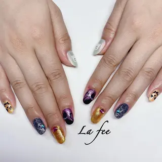 カラー ネイル La feeのネイルデザイン