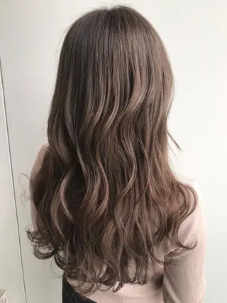セミロング カラー 中塚 義人のヘアスタイル