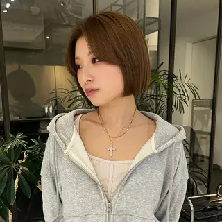 ショート morita yunaのヘアスタイル