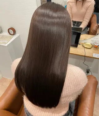 ロング 藤井 楓のヘアスタイル