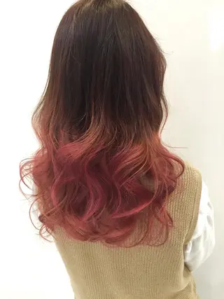 セミロング カラー ハイトーン×髪質改善 KENTAのヘアスタイル