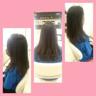 ロング キンジョウ エナミのヘアスタイル