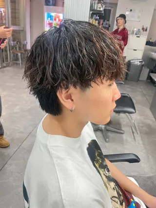 パーマ メンズ 町田エリアＮｏ．１/ パーマ特化/太田京希のヘアスタイル