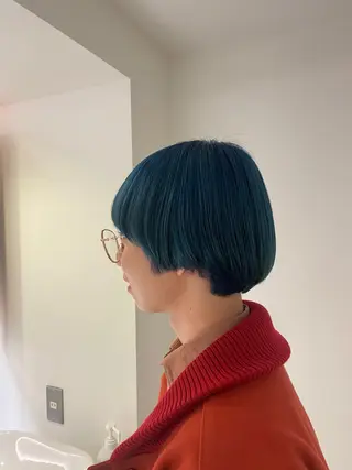 カラー メンズ 🎨透明感カラー/ ハイライト/近藤怜那のヘアスタイル