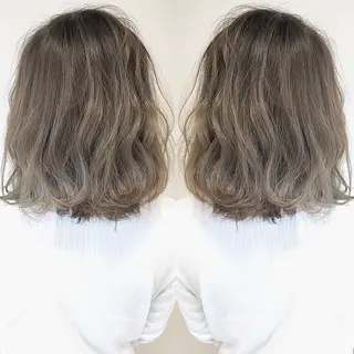 ミディアム カラー Miru by INCE HAIRのヘアスタイル