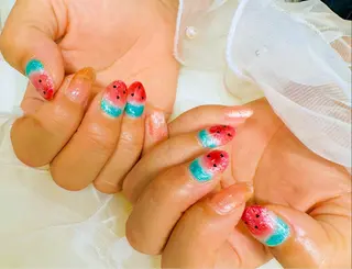 ネイル 田端 笑理菜のネイルデザイン