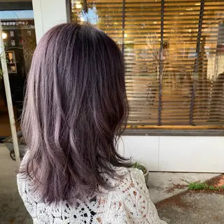 ロング カラー 栞南🌼/艶カラー/ 髪質改善/ナチュラルのヘアスタイル