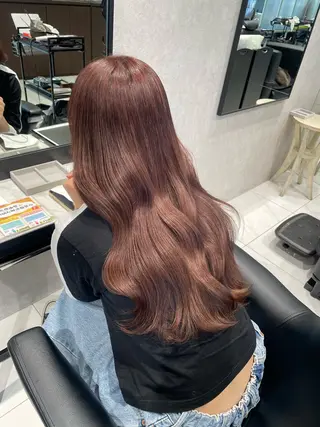 ロング 内藤 藍夏のヘアスタイル