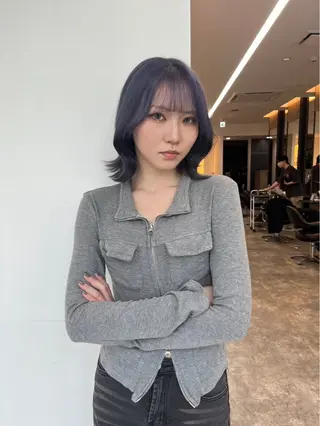 ミディアム 【無料カットモデル】 水山まさはる🌸のヘアスタイル