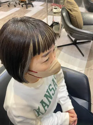 ショート 正分 真美のヘアスタイル