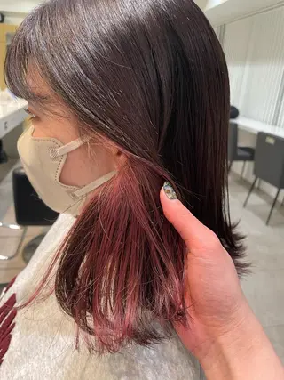 ショート カラー ヘアアレンジ iena渋谷 /ゆーこのマツエク・マツパデザイン
