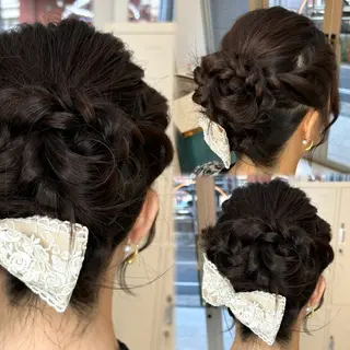 ヘアアレンジ 後藤 瑠菜のヘアスタイル