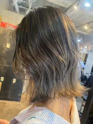 ミディアム sail hairのヘアスタイル