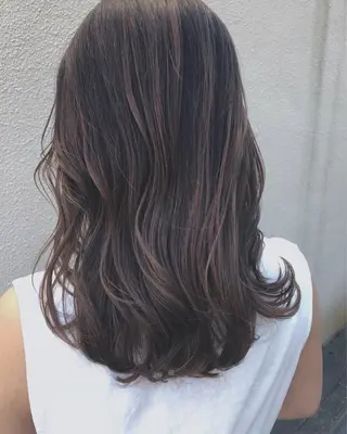 セミロング 橋本 敬介のヘアスタイル