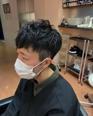 メンズ 柴田 綺音のヘアスタイル