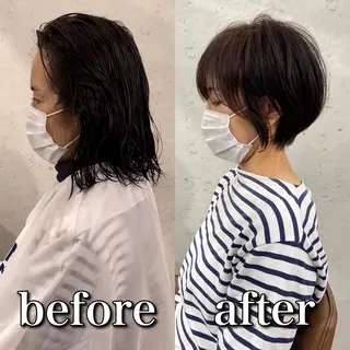 ショート カラー 【似合わせ美容師】 しゅんのヘアスタイル