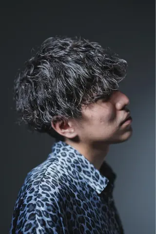 ショート メンズ メンズパーマ/難波/ 心斎橋　室園亮佑のヘアスタイル