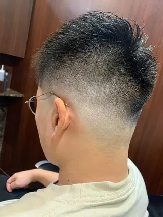 ショート メンズ 羽木 隆徒のヘアスタイル