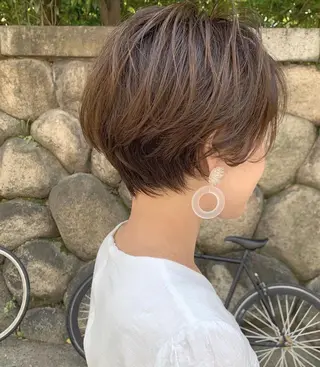 ショート 堀井 菜月のヘアスタイル