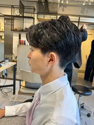 パーマ メンズ メンズパーマ💈藤田 晃志のヘアスタイル