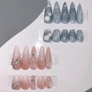 ネイル Maho🕊️吉塚 ワンホン/韓国ネイルのネイルデザイン